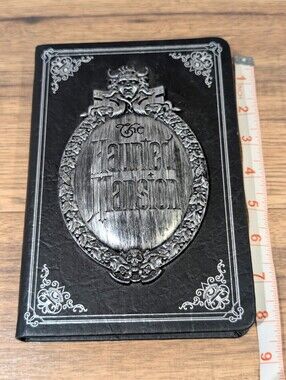 The Haunted Mansion Embossed Black Writing Journal NWOT